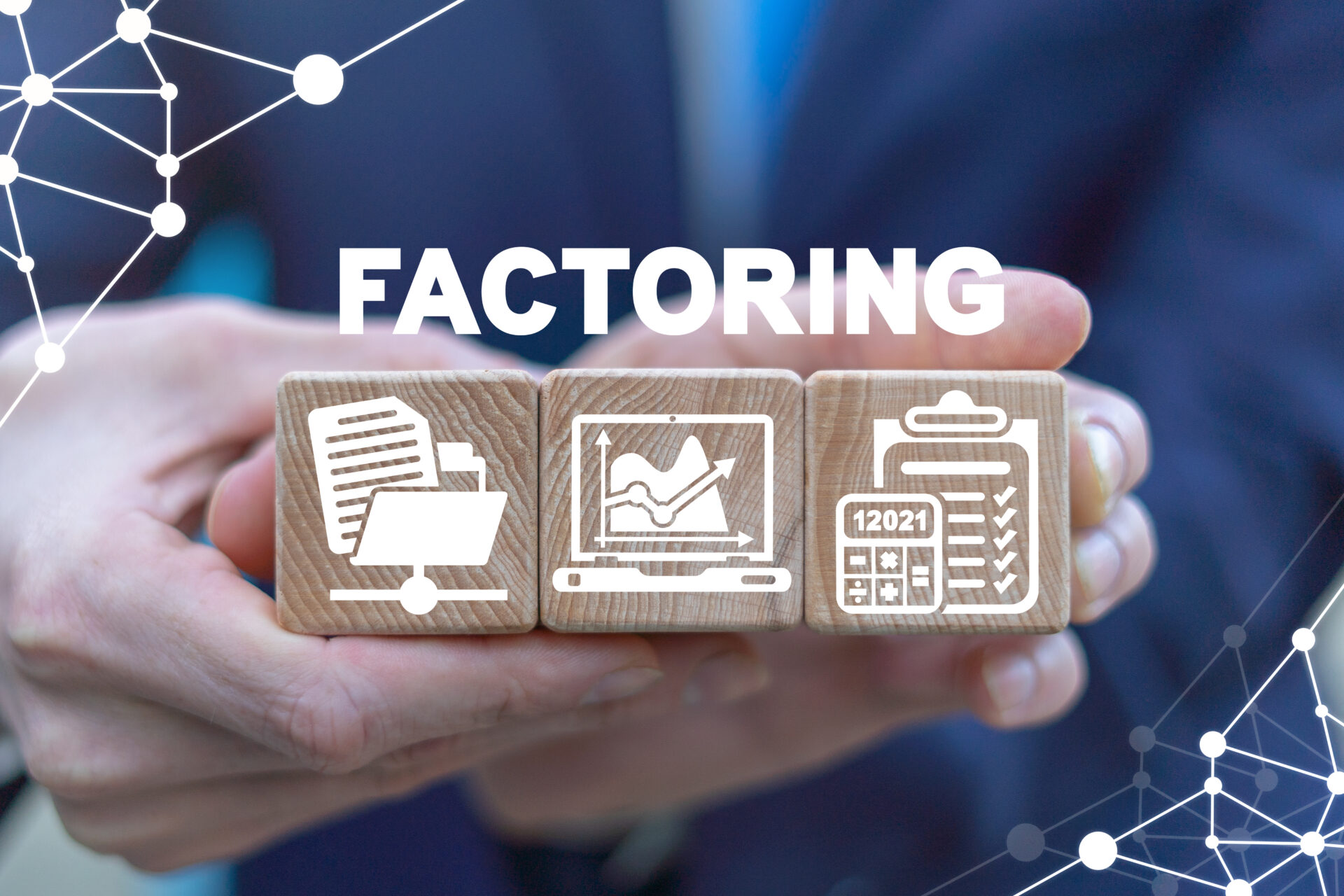 Image representing an invoice factoring company helping businesses improve cash flow.