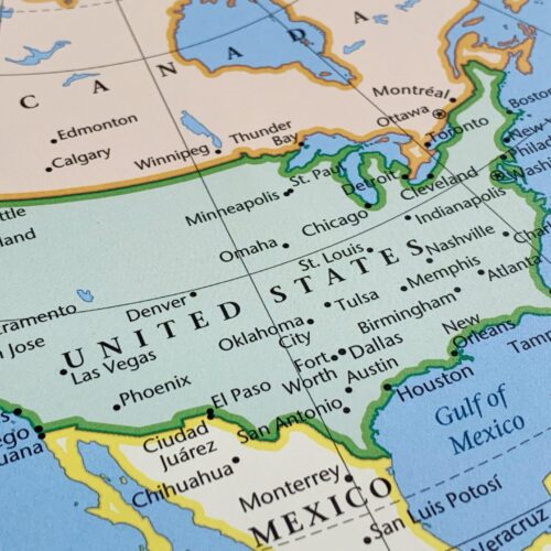 Map,Of,The,Usa,,World,Tourism,,Travel,Destination,,World,Politics,